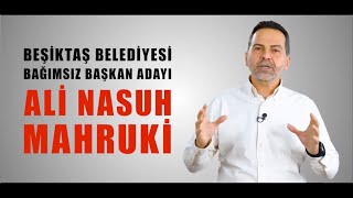 Nasuh Mahrukinin Bağımsız Beşiktaş Belediye Başkanı Adaylık konuşması [upl. by Enyehc]