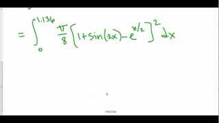 Volumes Given SemiCircle Cross Sections [upl. by Etnuahs]