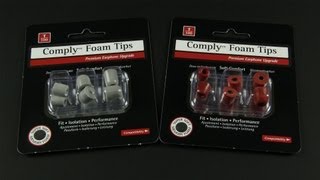 Comply Foam Earphone Tips Review [upl. by Ardnaed]