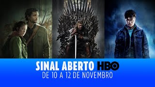 Sinal Aberto HBO  10 a 12 de novembro  HBO Brasil [upl. by Sisenej484]