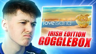 IRISH GOGGLEBOX YouTubers React to Love Island [upl. by Cirnek276]