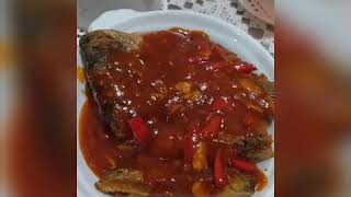 Ikan gurame sambal asam Manis [upl. by Otrevire]