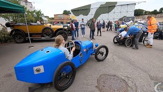 2022 Brooklands Double 12 Stefan and Aniela with the CycleKarts [upl. by Ardisi]