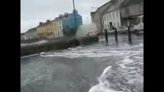 High tide in a Donaghadee Play Park [upl. by Weil]