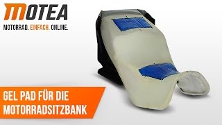 Montageanleitung Gelkissen  Gel Pad für Motorradsitzbank [upl. by Swisher]