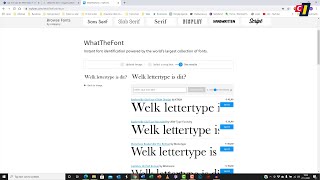 Lettertype achterhalen met WhatTheFont [upl. by Hiasi926]