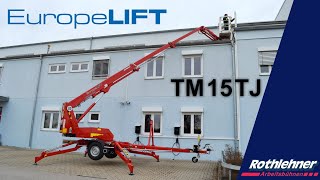 Europelift TM15TJ AnhängerArbeitsbühne [upl. by Anailuy]