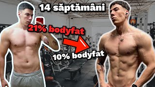 CAT DE USOR E SA AJUNGI LA 10 BODY FAT  Antrenament maniac de picioare [upl. by Burrows117]