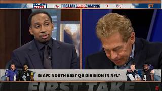 Stephen A Smith Reacts to Skip Bayless Being Fired [upl. by Inig]