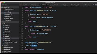 redux with reactjs multiple reducers in 7 min [upl. by Aleron]