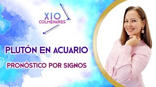 Plutón en Acuario♒️ PRONÓSTICO POR SIGNOS💫 [upl. by Jarrid]