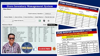 Advanced Store Inventory Management System in Excel VBA [upl. by Alemac422]