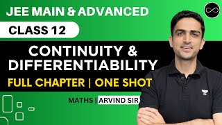 Continuity amp Differentiability Class 12  One Shot  JEE Main amp Advanced  Arvind Kalia Sir [upl. by Stedmann663]