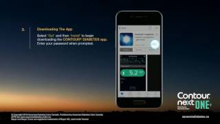 CONTOUR® NEXT ONE  How To Download the Contour Diabetes App [upl. by Akemahs]