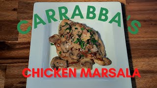 How to make CARRABBAS  Chicken Marsala [upl. by Bergwall730]