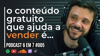 O CONTEÚDO RAIZ VS O NUTELLA  PODCAST 6 EM 7 005 [upl. by Azile828]