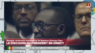 SENEGAL Le discours du nouveau président SE Bassirou Diomaye Faye à son investiture [upl. by Nyltak]