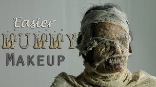 Easier Mummy Makeup  Freakmo [upl. by Karie]