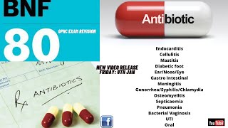 INFECTIONS CHAP 5 BNF GPhC EXAM REVISION [upl. by Emee]