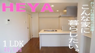 おしゃれな一人暮らし部屋 １ｌｄｋ賃貸マンション 岡山市北区南中央町 [upl. by Aushoj]