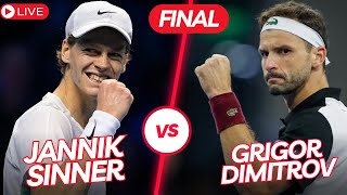 ATP LIVE JANNIK SINNER VS GRIGOR DIMITROV ATP MIAMI OPEN 2024 TENNIS PREVIEW STREAM [upl. by Ahsinyt91]