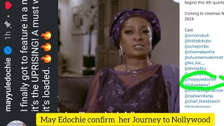 May Edochie confirm her Journey 2 Nollywood as she features her First Movie wives On strike Uprising [upl. by Melantha]