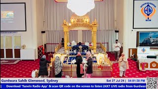 27 July 24  Gurdwara Sahib Glenwood Sydney [upl. by Refotsirk498]