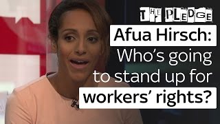 Afua Hirsch Whos going to stand up for workers rights [upl. by Thomey]