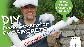 How To Make A Simple Aircrete Foam Generator  FrankenFoam [upl. by Jarlathus]