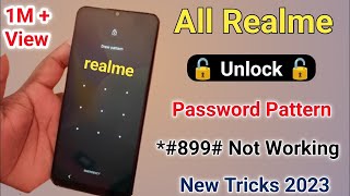 realme phone ka password kaise tode  How To Unlock Pin Without Wipe Data Realme Device  without PC [upl. by Nyrac752]