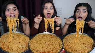 3x Super Spicy Korean Noodles Challenge  Worlds Spiciest Korean Noodles Competition Food Challenge [upl. by Anahc]