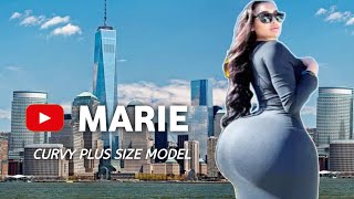 Marie Wlesh✅ Curvy Plus Size Model  Bio Wiki Age Lifestyle Networth [upl. by Brooks]