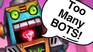 Bots are a PROBLEM in Hearthstone [upl. by Clotilde528]