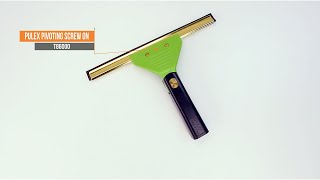 Pulex Pivoting Screw On Clip Style Squeegee Handle [upl. by Nylecyoj]