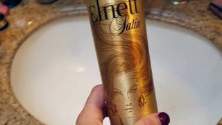 ✅ How To Use LOreal Paris Elnett Satin Hairspray Review [upl. by Chadbourne]