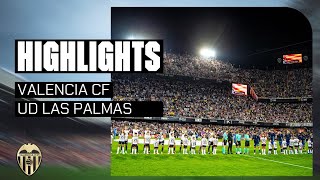 VALENCIA CF  UD LAS PALMAS  RESUMEN DEL PARTIDO  JORNADA 10 LALIGA EA SPORTS 20242025 [upl. by Chancellor352]