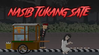 Nasib Tukang Sate  Animasi Horor Misteri  WargaNet Life [upl. by Phillada]