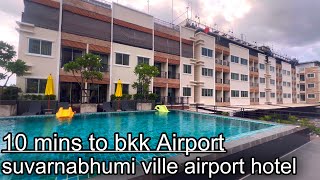 Nice Budget  Stay at Suvarnabhumi Ville  Bangkok Airport hotel 60 [upl. by Paulina927]