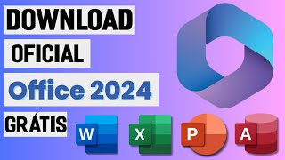 COMO BAIXAR E INSTALAR O MICROSOFT OFFICE GRÁTIS OFICIAL COMPLETO 2024 [upl. by Gaw]