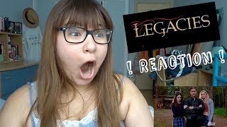 LEGACIES ⎢TRAILER REACTION [upl. by Wehttan594]