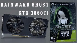 GAINWARD GHOST RTX 3060TI 8GB UNBOX INSTALL TEST [upl. by Rehpetsirhc606]