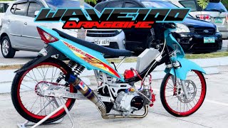 Wave100 DragBike Concept  MTVxNLKxETC The Best W100 Dragbike In Ph [upl. by Coreen]