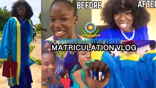 MY PRIVATE UNIVERSITY MATRICULATION VLOG BOWENGRWM trending nigeria bowen university [upl. by Aloeda296]