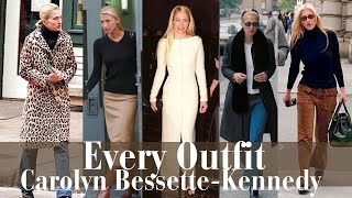 A Closer Look Carolyn BessetteKennedy’s Iconic Style  Cultured Elegance [upl. by Ain]