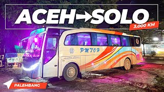 Ep 9  Naik Bus Terjauh di Indonesia 🇮🇩  PMTOH Aceh  Solo [upl. by Nosnev147]