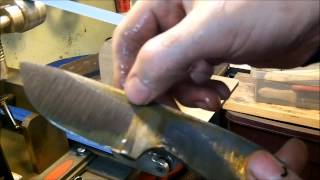 Knife Making Tutorial How to FLAT GRIND A Knife 30 min Tutorial [upl. by Lilithe]