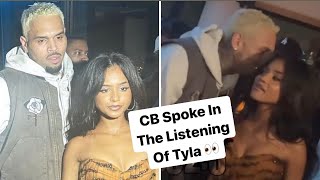 Chris Brown Was Spotted With Tyla At Her Birthday Party “Omg Look What Happened” [upl. by Ydolem]