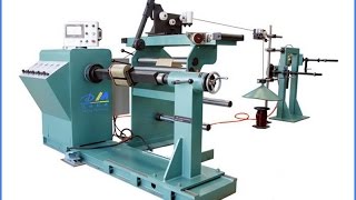 transformer automatic coil winding machine [upl. by Cooperstein]