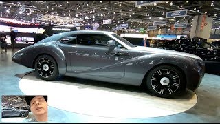 EADON GREEN ZANTURI GRAND TOURING COUPE RETRO STYLE MODEL 2019 WALKAROUND [upl. by Aratehs]