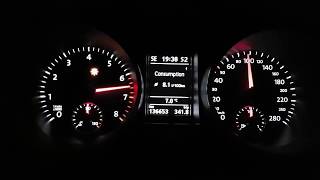 Golf GTI MK6 stage 1 acceleration 270 HP DSG [upl. by Helse325]